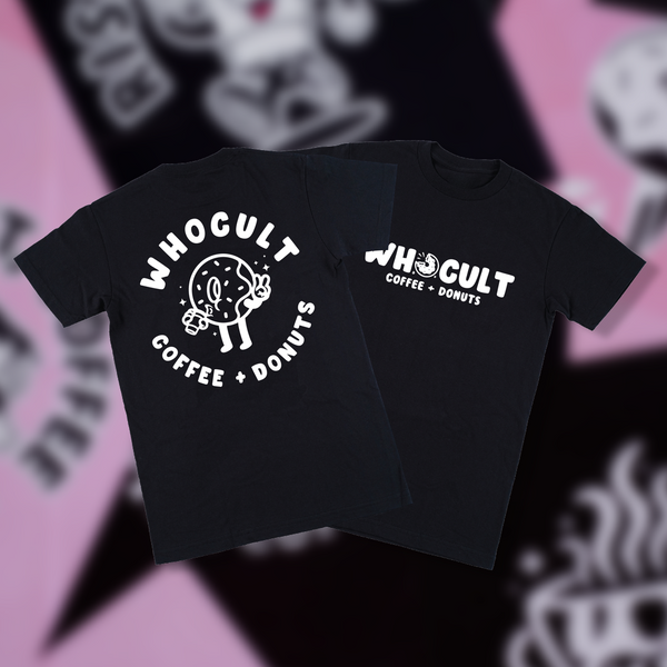BLACK MASCOT T-SHIRT