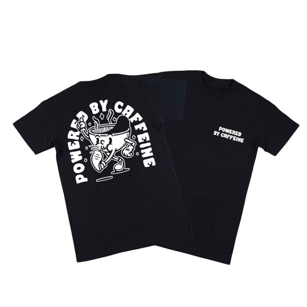 POWERED BY CAFFINE T-SHIRT
