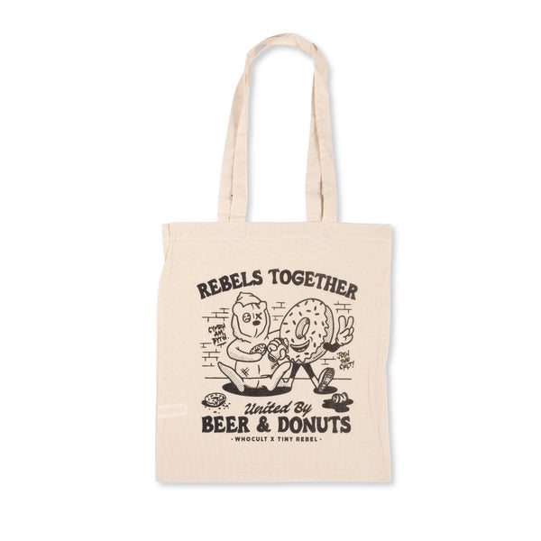 WHOCULT x TINY REBEL TOTE BAG