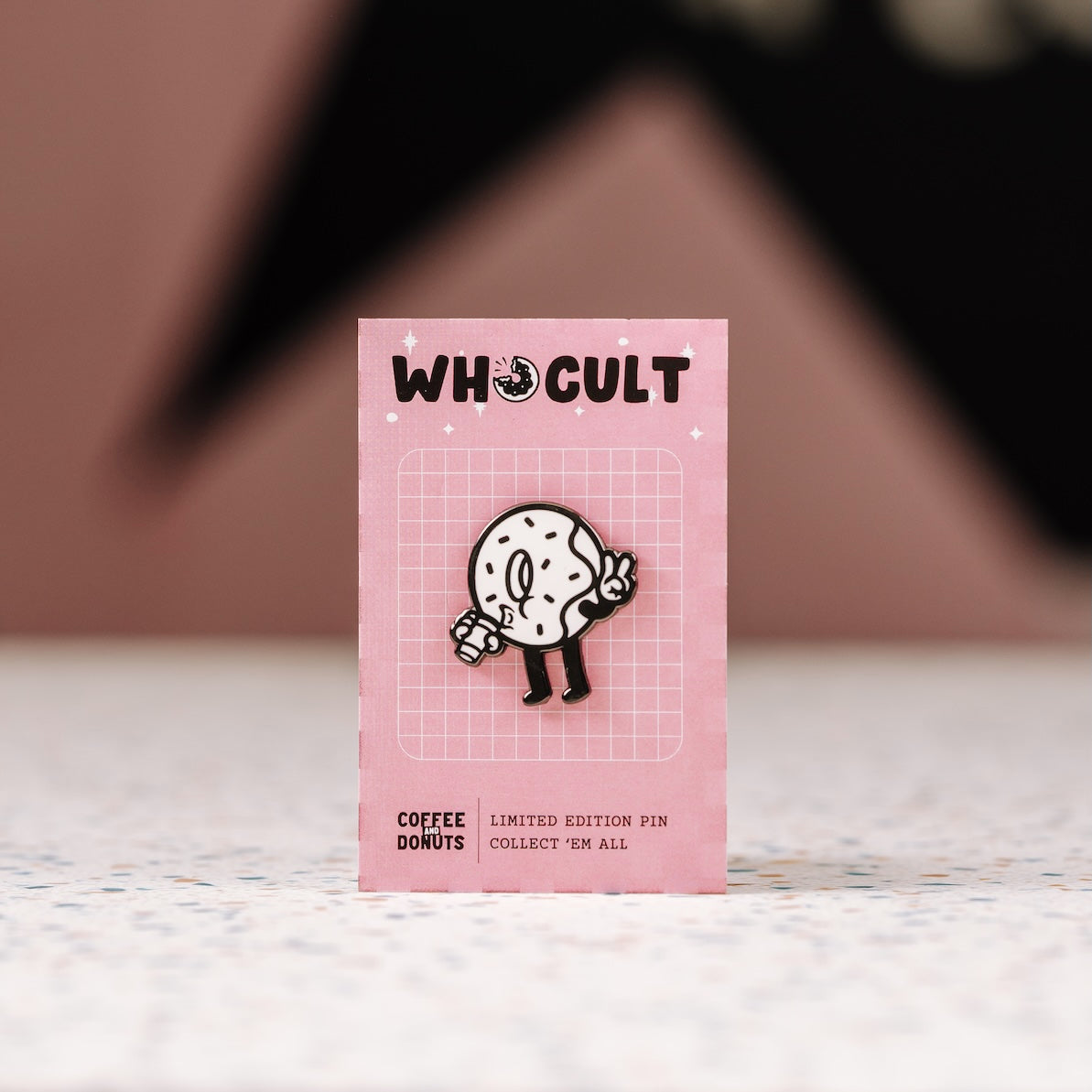 MASCOT ENAMEL PIN – WHOCULT