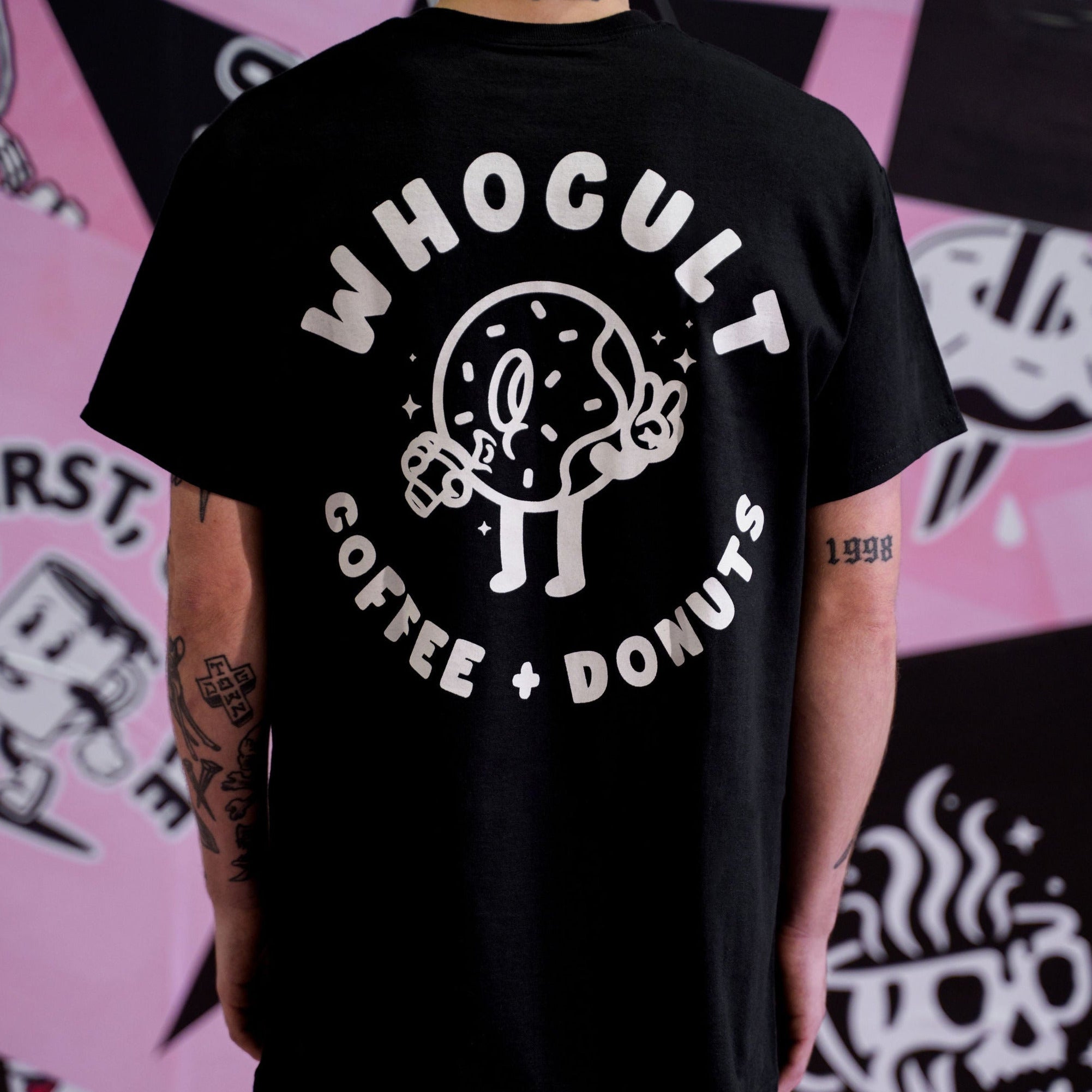 BLACK MASCOT T-SHIRT