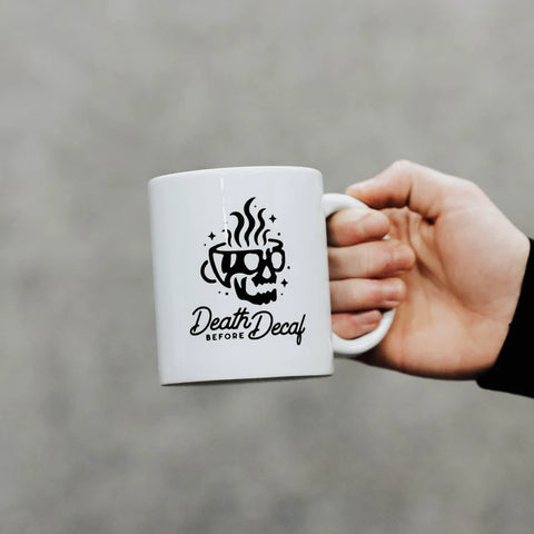 DEATH BEFORE DECAF - MUG